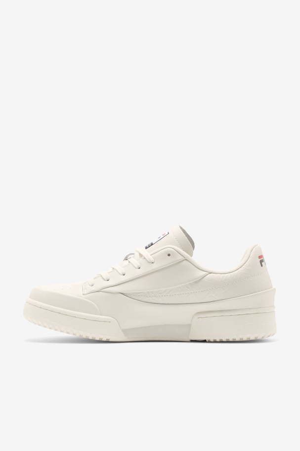 Men\'s Original Tennis Lux X Barneys Gardenia/Black/Red Fila UK