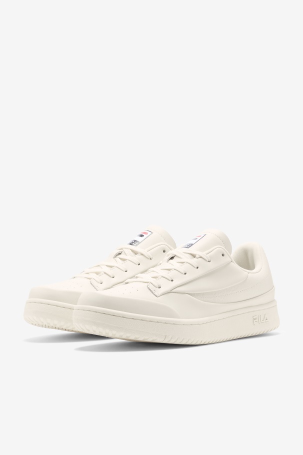 Men\'s Original Tennis Lux X Barneys Gardenia/Black/Red Fila UK