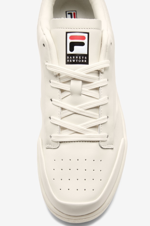 Men\'s Original Tennis Lux X Barneys Gardenia/Black/Red Fila UK