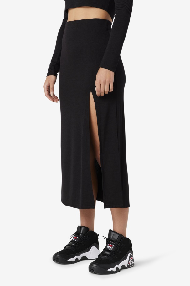 Fila UK Londyn Midi Skirt Black
