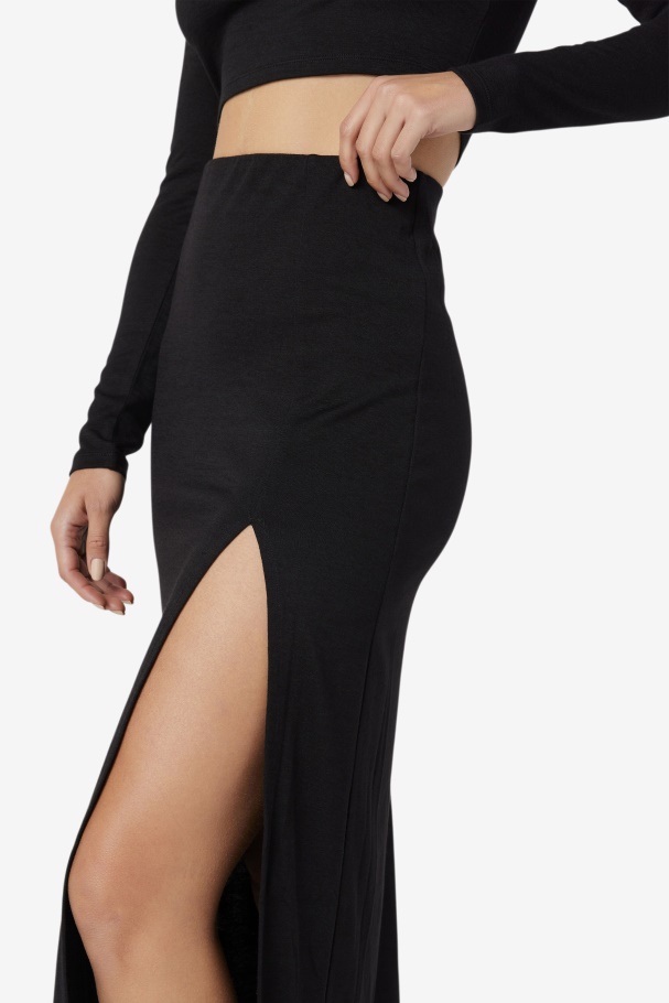 Fila UK Londyn Midi Skirt Black