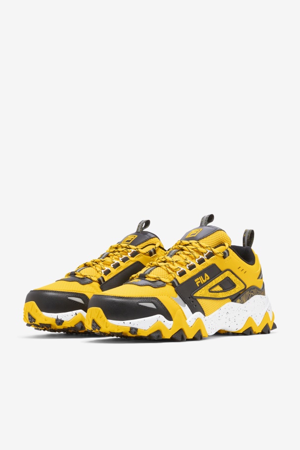 Fila UK Men\'s Oakmont Tr Lemon/Black/White