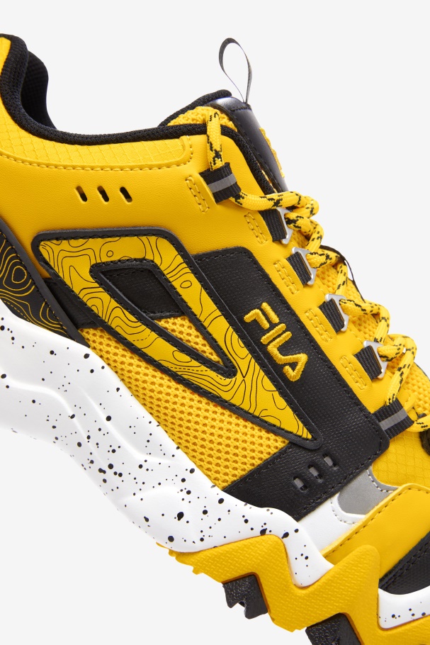Fila UK Men\'s Oakmont Tr Lemon/Black/White