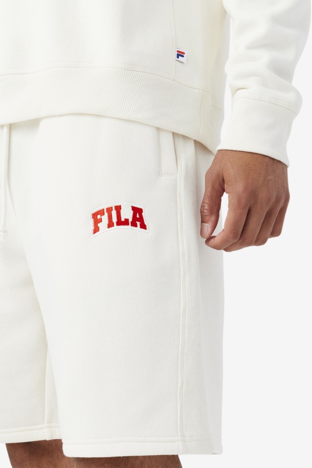 Fila UK Gardenia/Fiery Red Logan Short
