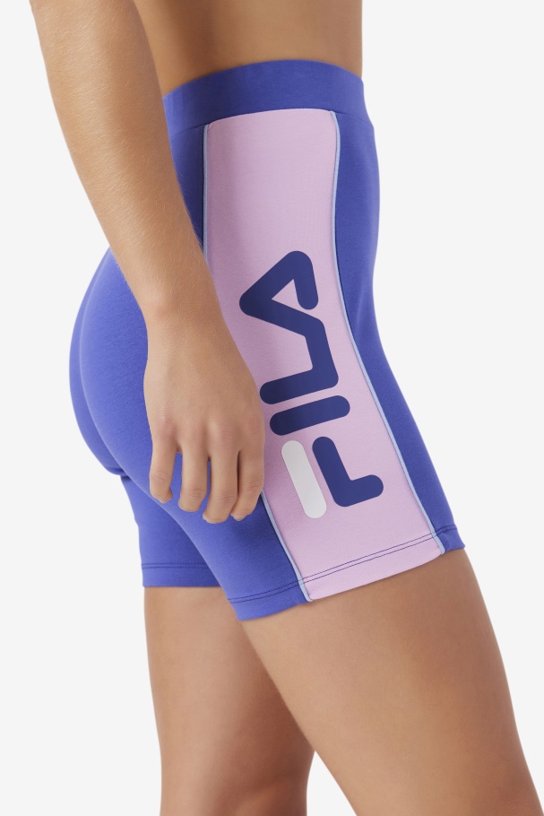 Blue/Orchid/Blue/White Davina Bike Short Fila UK
