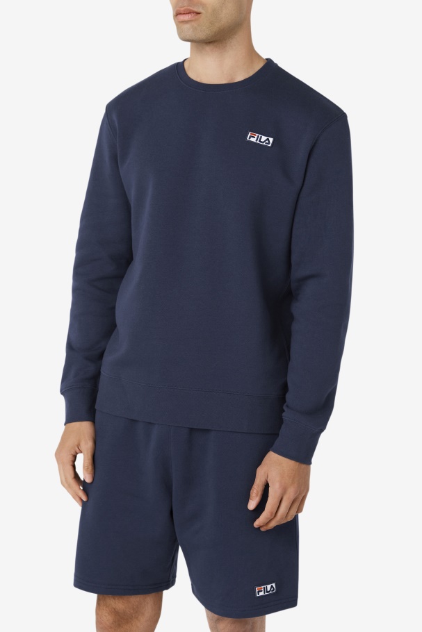 Garran Crew Navy/White Fila UK