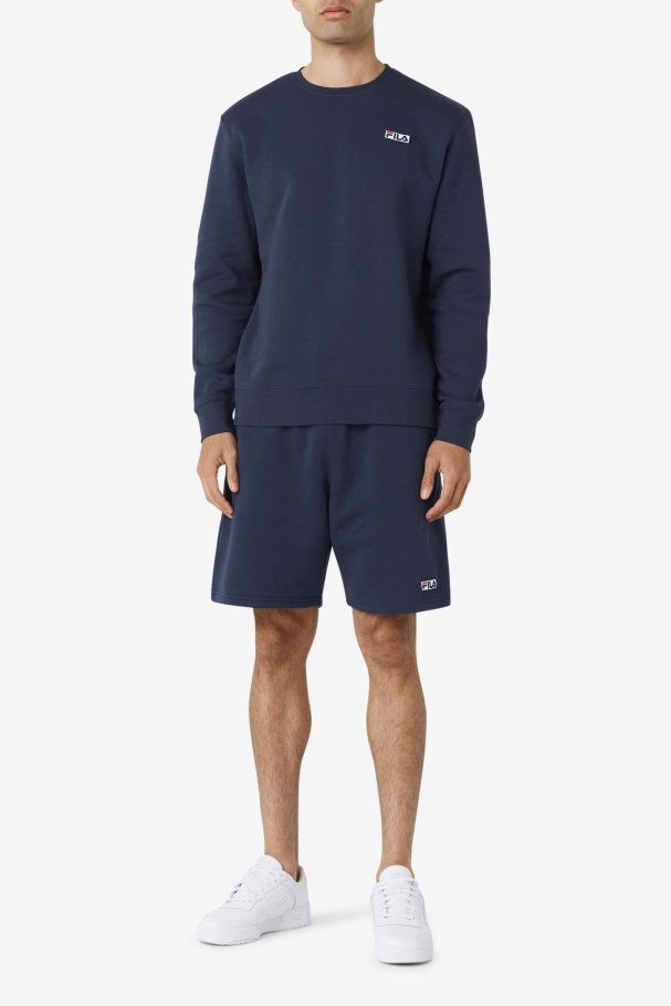 Garran Crew Navy/White Fila UK