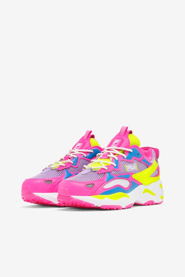 Crocus Petal/Pink/Yellow Women\'s Ray Tracer Apex Fila UK