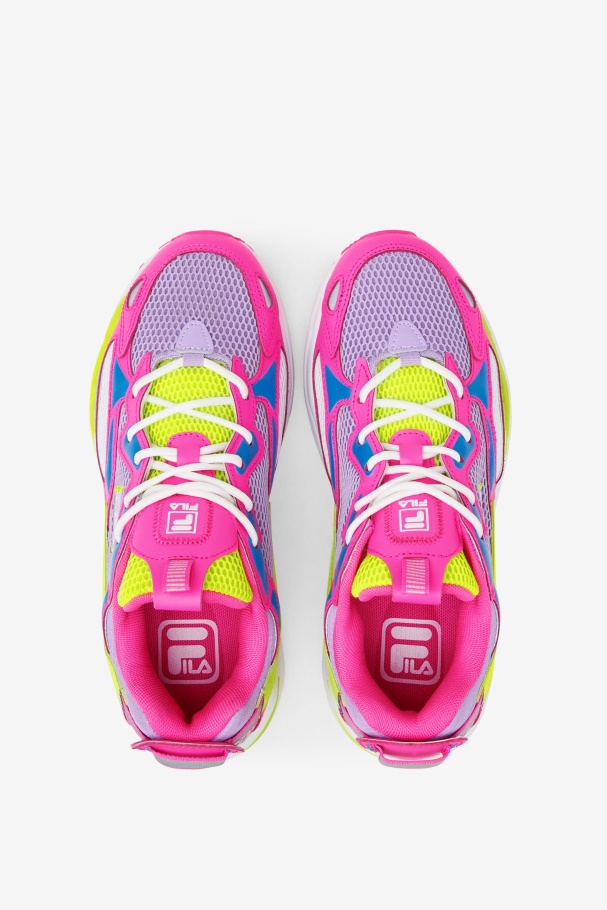 Crocus Petal/Pink/Yellow Women\'s Ray Tracer Apex Fila UK