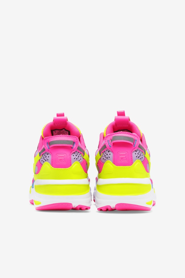 Crocus Petal/Pink/Yellow Women\'s Ray Tracer Apex Fila UK