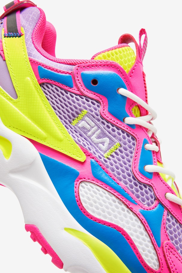 Crocus Petal/Pink/Yellow Women\'s Ray Tracer Apex Fila UK