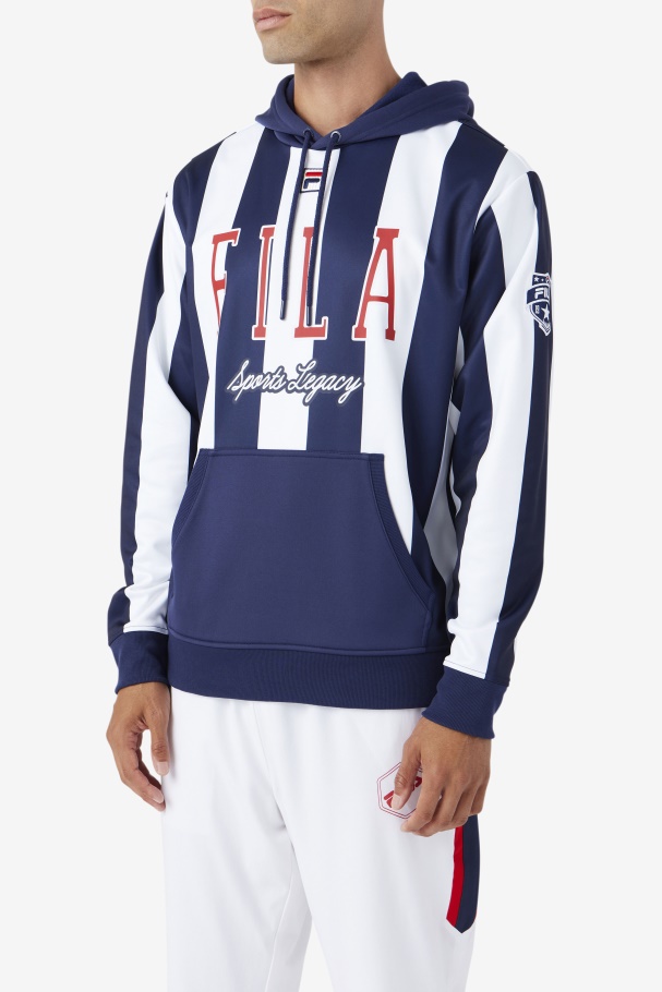 Soni Hoodie White/Red Fila UK