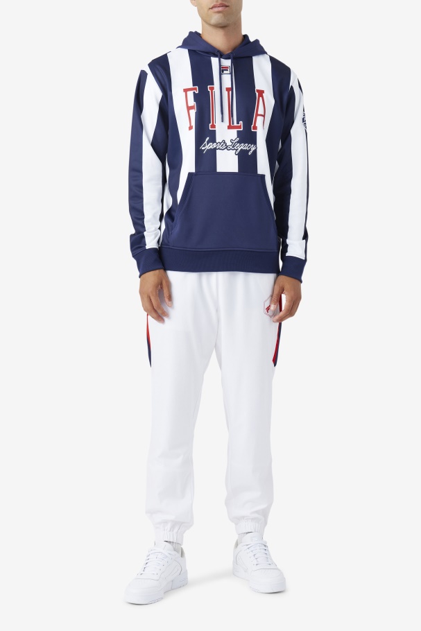 Soni Hoodie White/Red Fila UK
