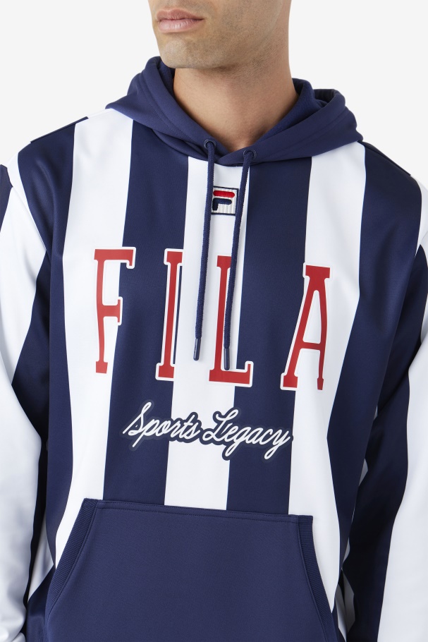 Soni Hoodie White/Red Fila UK