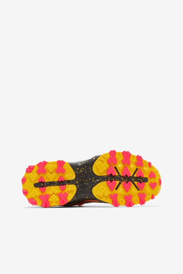 Deep Pink/Bluefish/Lemon Fila UK Women\'s Oakmont Tr