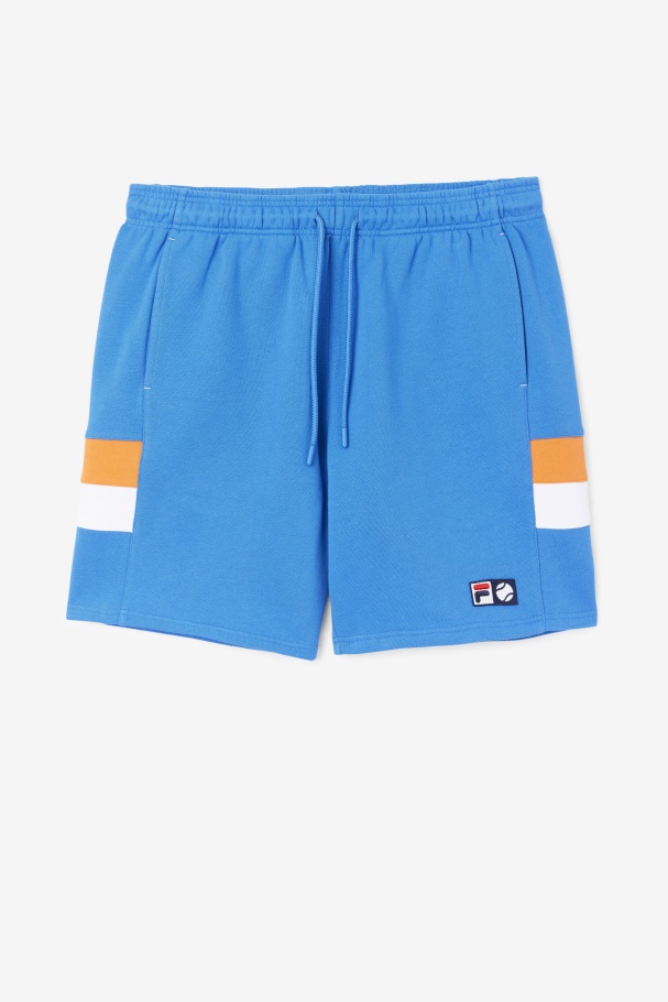 Langlen Short Fila UK Strong Blue/White/Coral Rose