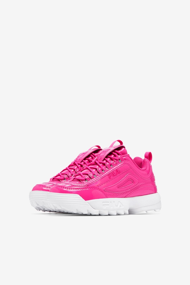 Little Kids\' Disruptor 2 Premium Iri Purple/Iridescent/Iridescent Fila UK