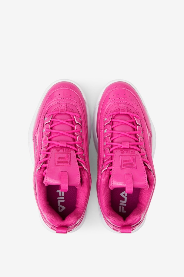 Little Kids\' Disruptor 2 Premium Iri Purple/Iridescent/Iridescent Fila UK