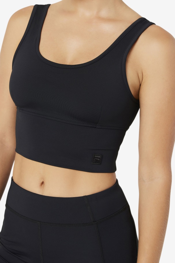 Kora Bra Top Fila UK Black