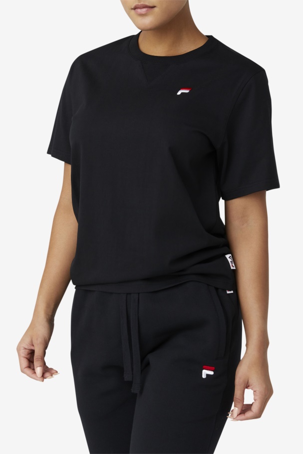 Fila UK Black Derion Tee