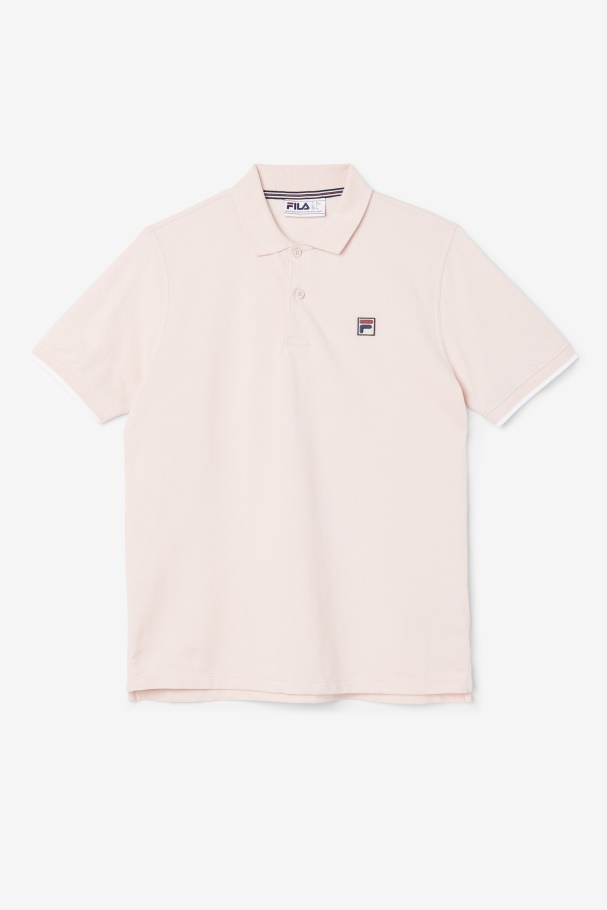 Custom Polo Fila UK Pink