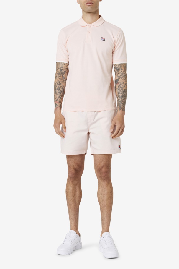 Custom Polo Fila UK Pink