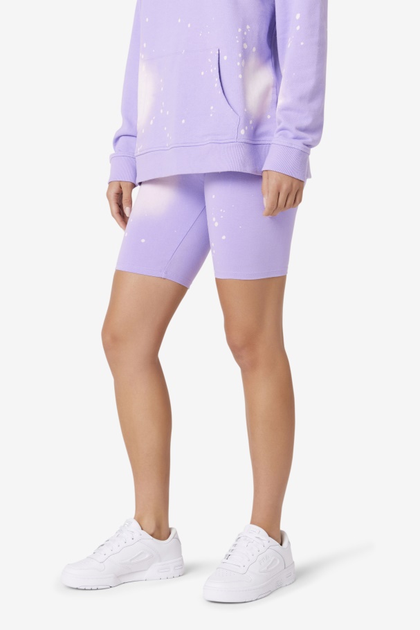 Fila UK Taima Tie Dye Bike Short Viola Tie Dye