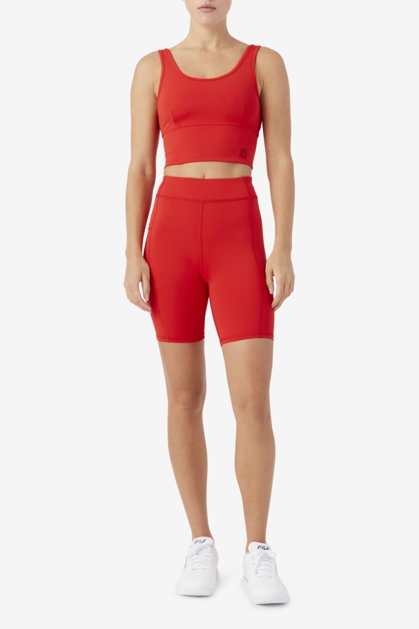 Kora Bra Top Fila UK Red