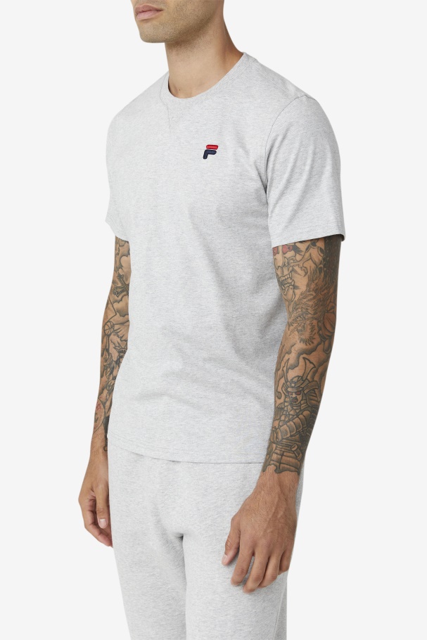 Light Grey Derion Tee Fila UK