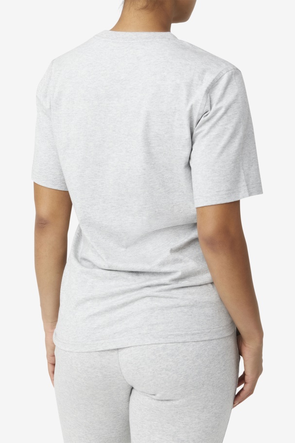 Light Grey Derion Tee Fila UK