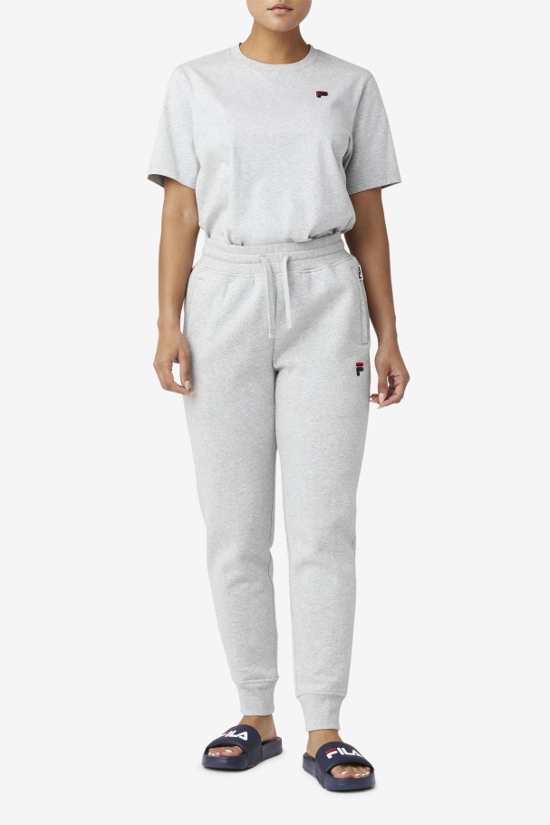 Light Grey Derion Tee Fila UK