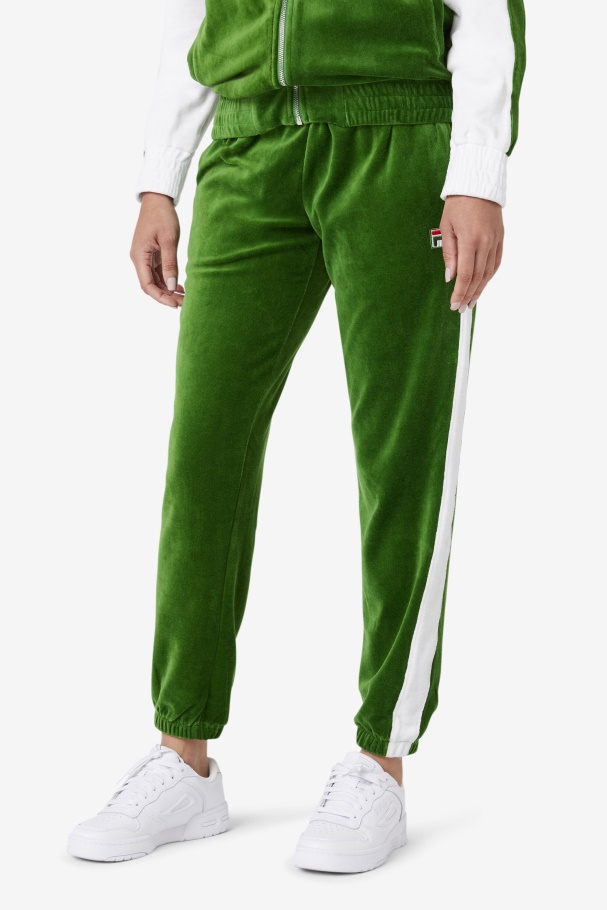 Fila UK Formal Garden/White/Red Brice Velour Pant