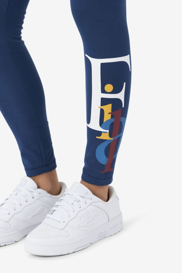Fila UK Ocean/White Luelle Tight
