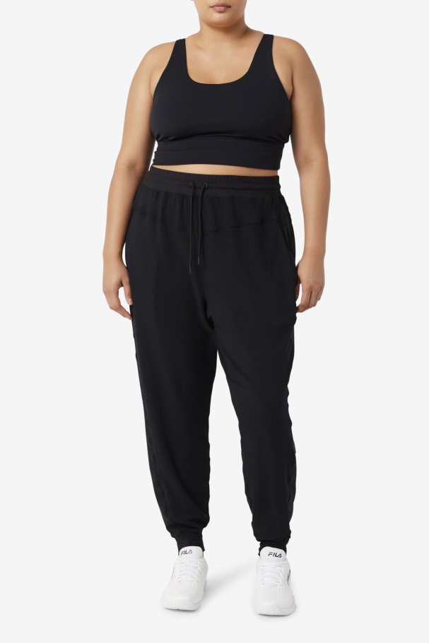 Fila UK Fi-Lux Texture Jogger Black