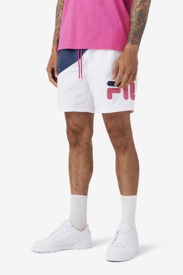 Fila UK Navy/White/Purple Ama Swim Short