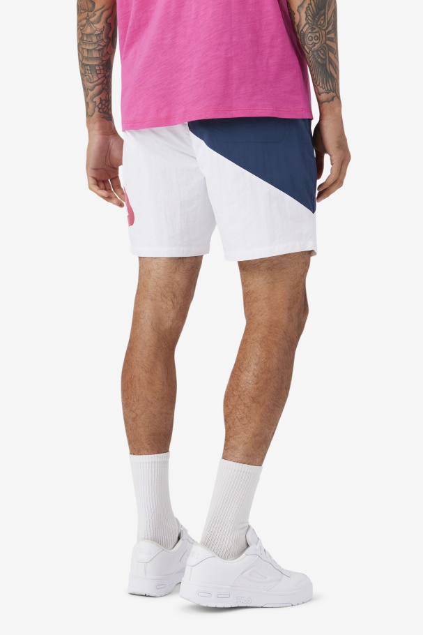 Fila UK Navy/White/Purple Ama Swim Short