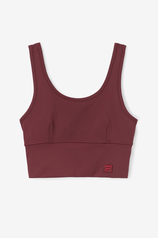 Fila UK Kora Bra Top Tawny Port