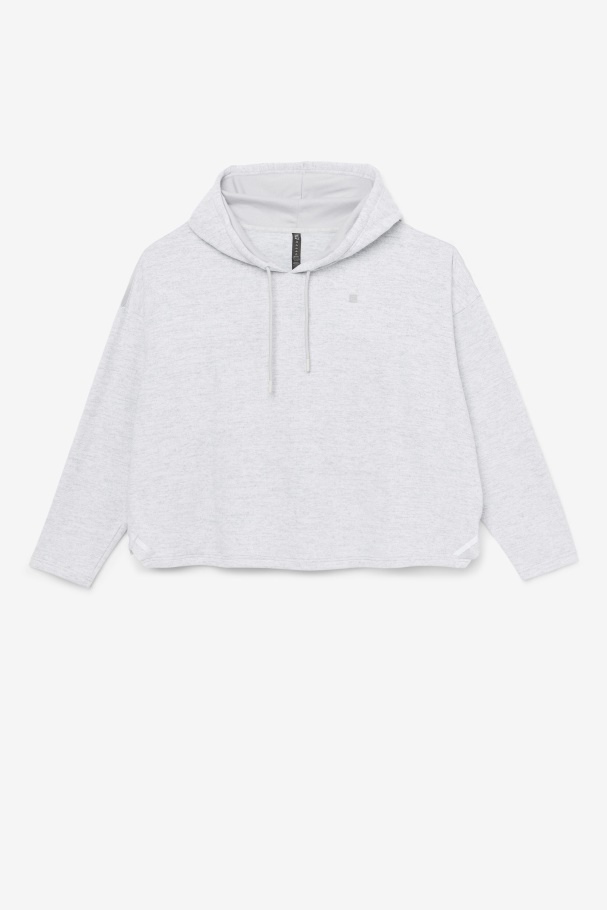 Highrise Heather Fi-Lux Cropped Hoodie Fila UK