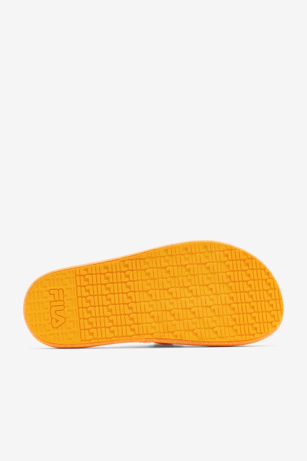 Saffron/Red Fila UK Men\'s Atlas Slide