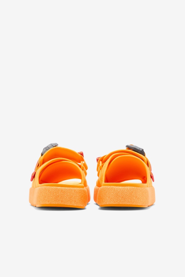 Saffron/Red Fila UK Men\'s Atlas Slide