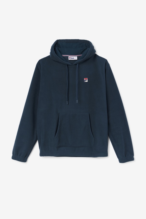 Finn Fleece Hoodie Fila UK Teal