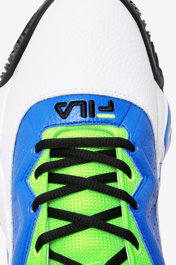 Men\'s MB White/Blue/Green Fila UK
