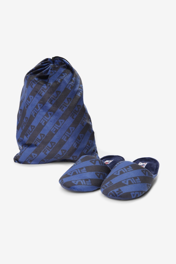Fila UK Navy Fila UK Premium Slippers