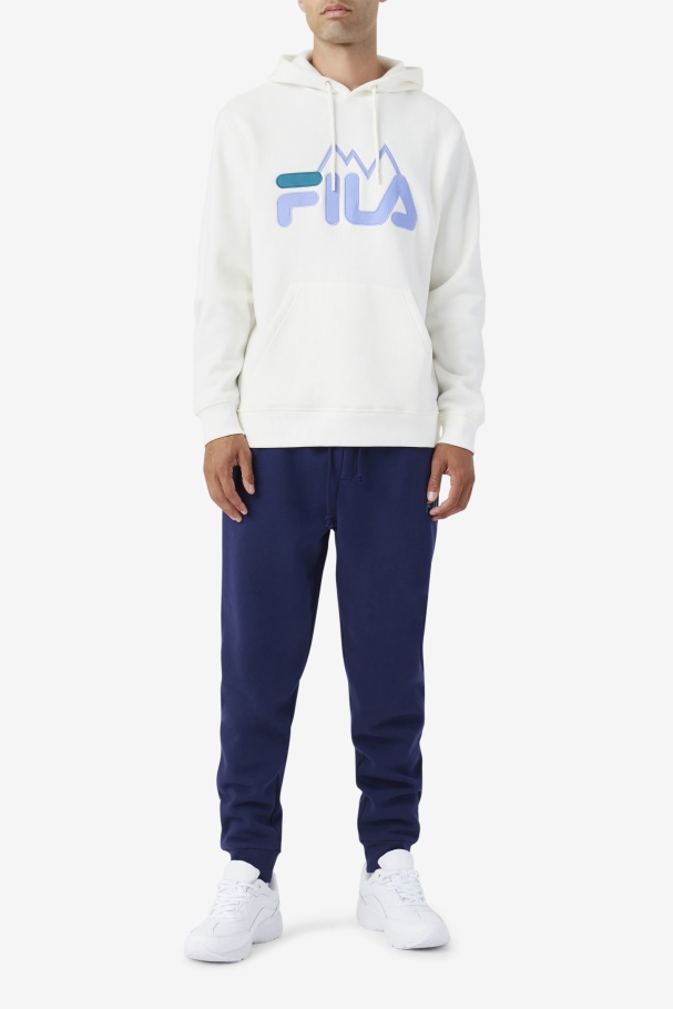 Nan Hoodie Egret/Jacaranda/Deep Lake Fila UK
