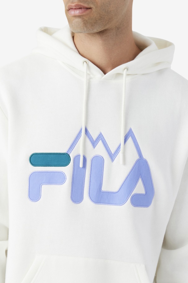 Nan Hoodie Egret/Jacaranda/Deep Lake Fila UK
