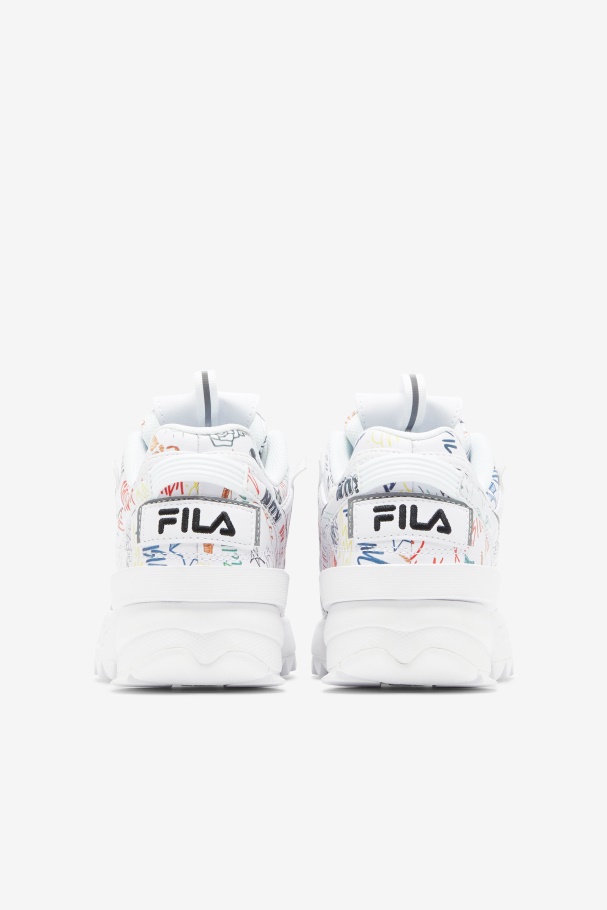 Little Kids\' Disruptor 2 EXP Black/White/Multi Fila UK