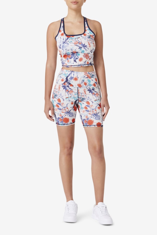 Amirra Reversible Bike Short Navy Fila UK