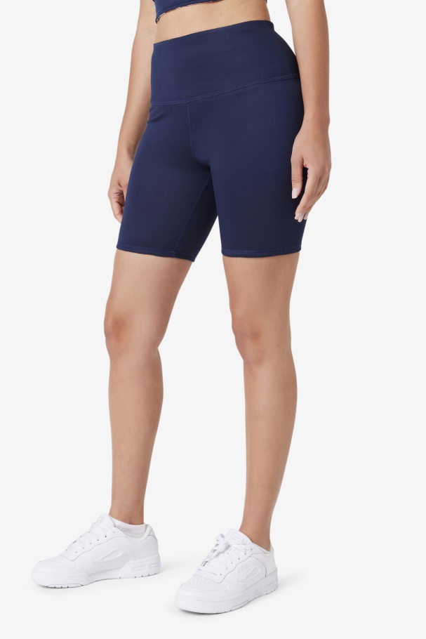 Amirra Reversible Bike Short Navy Fila UK
