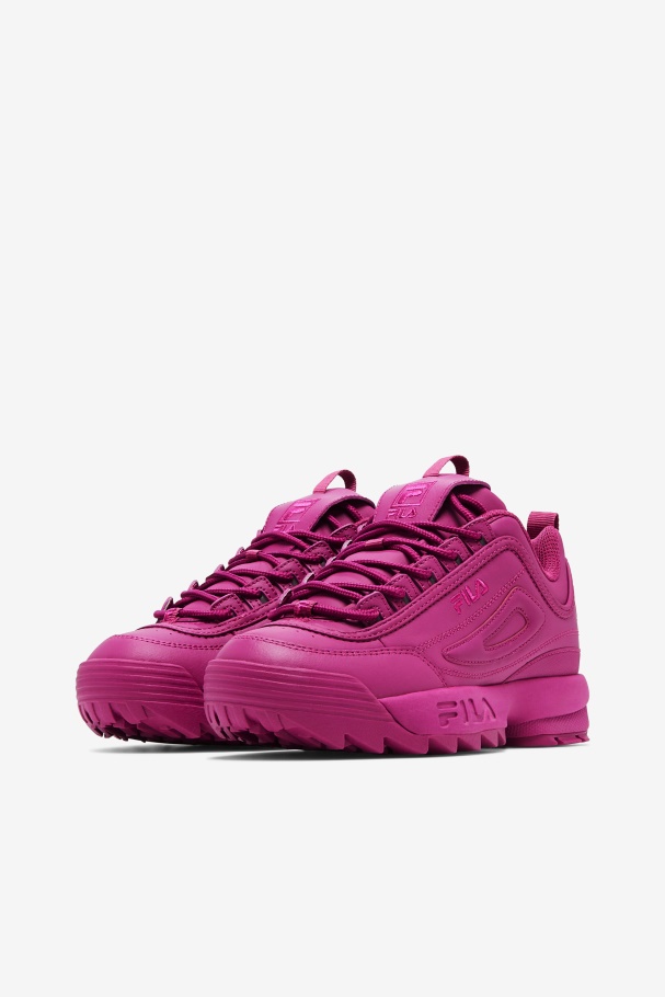Women\'s Disruptor 2 Premium Fila UK Festival Fuchsia