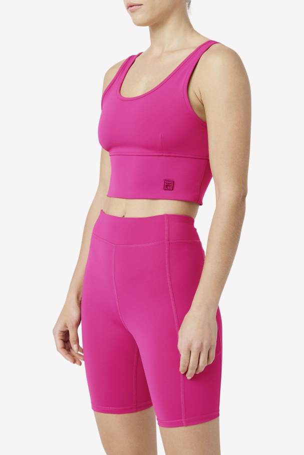 Fila UK Festival Fuschia Kora Bra Top